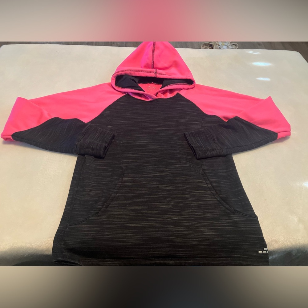 Black & pink hoodie